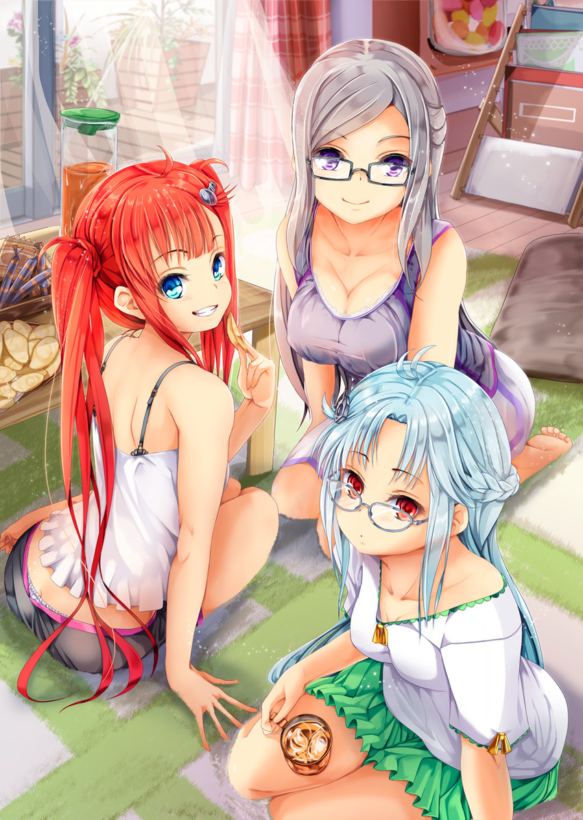 shinonome kokona and shinonome natsuhi (hinabita) drawn by hopper