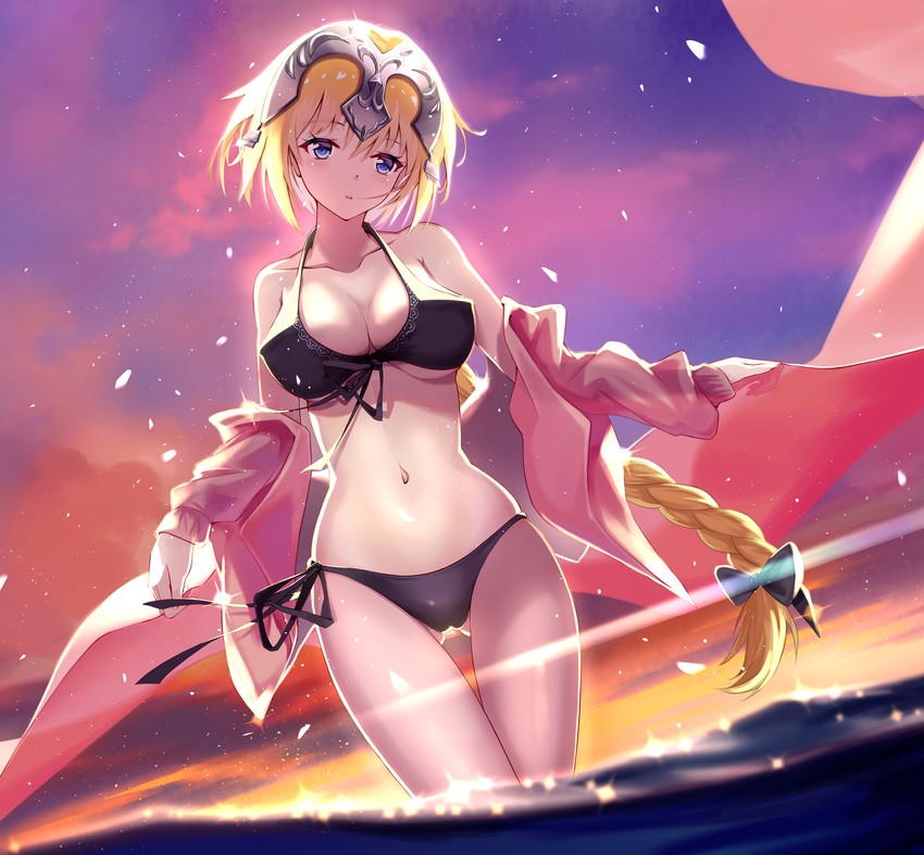 jeanne d'arc (fate and 1 more) drawn by augu_(523764197)