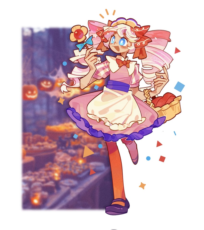 candy corn cookie (cookie run and 1 more) drawn by bradyclaph83904