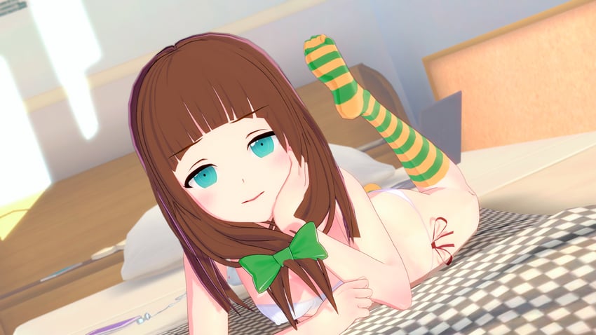 nijiue iroha (danganronpa and 2 more) drawn by dolutz_(xzik2008)