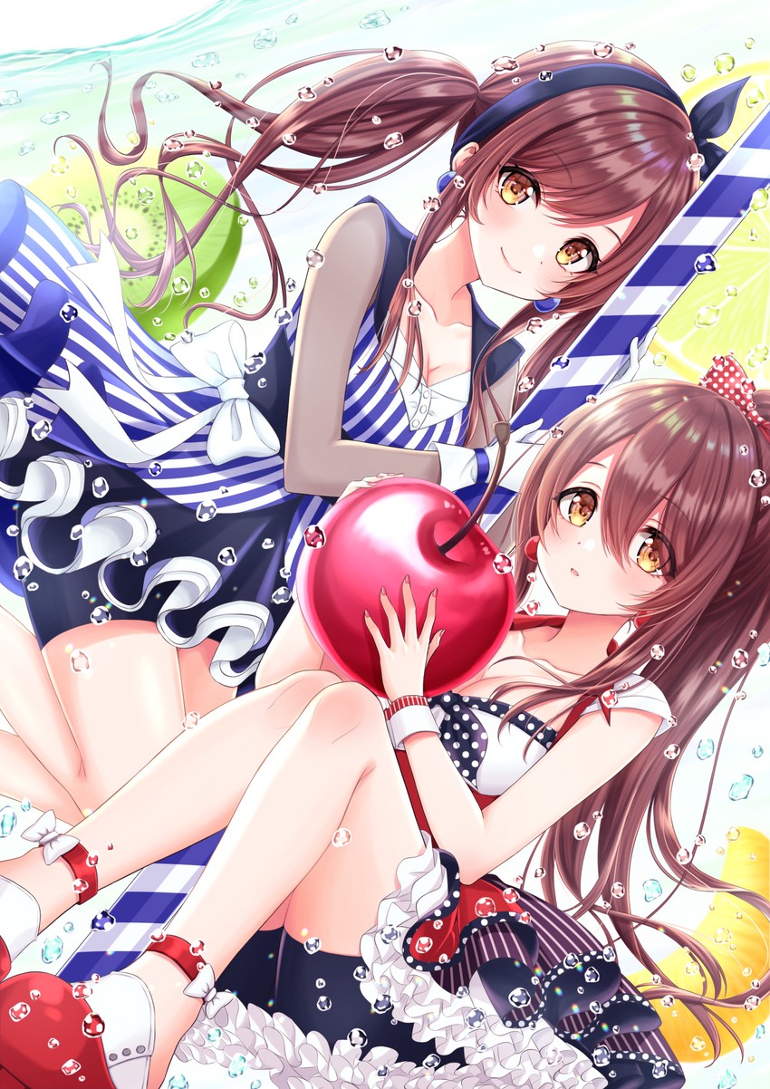 osaki amana and osaki tenka (idolmaster and 1 more) drawn by hiiragi_kei