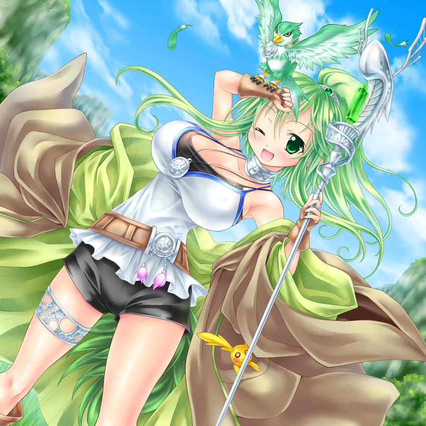 winda and winda priestess of gusto (yu-gi-oh!) drawn by kogarashi_(wind_of_winter)