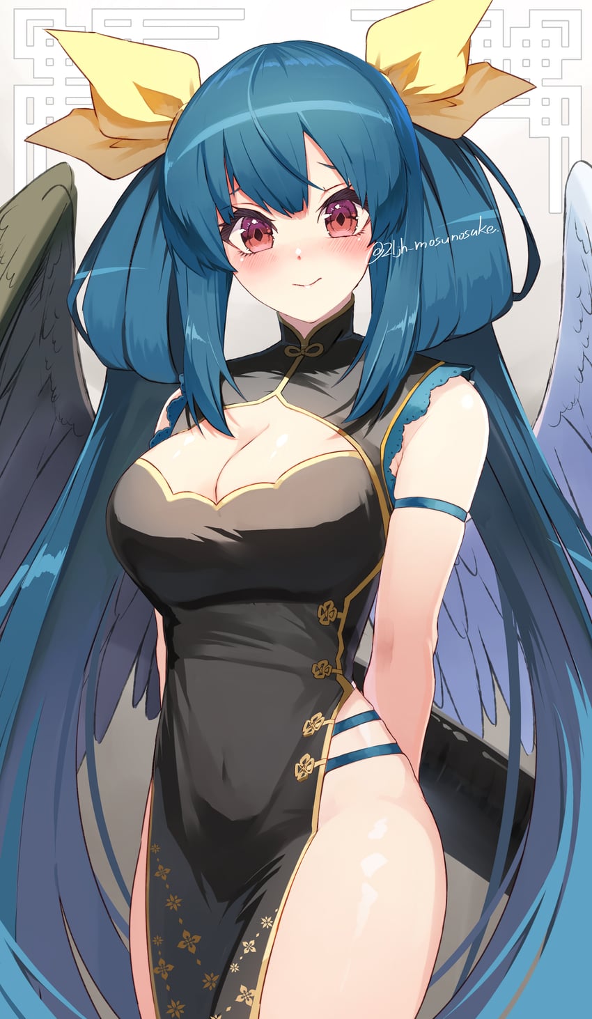 dizzy (guilty gear and 1 more) drawn by elritta