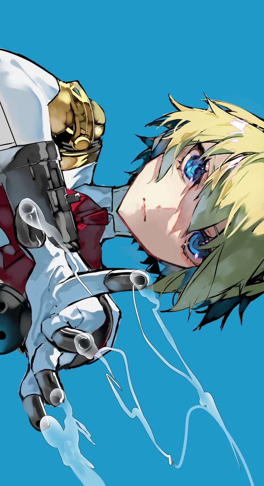 aigis (persona and 1 more) drawn by mura_karuki