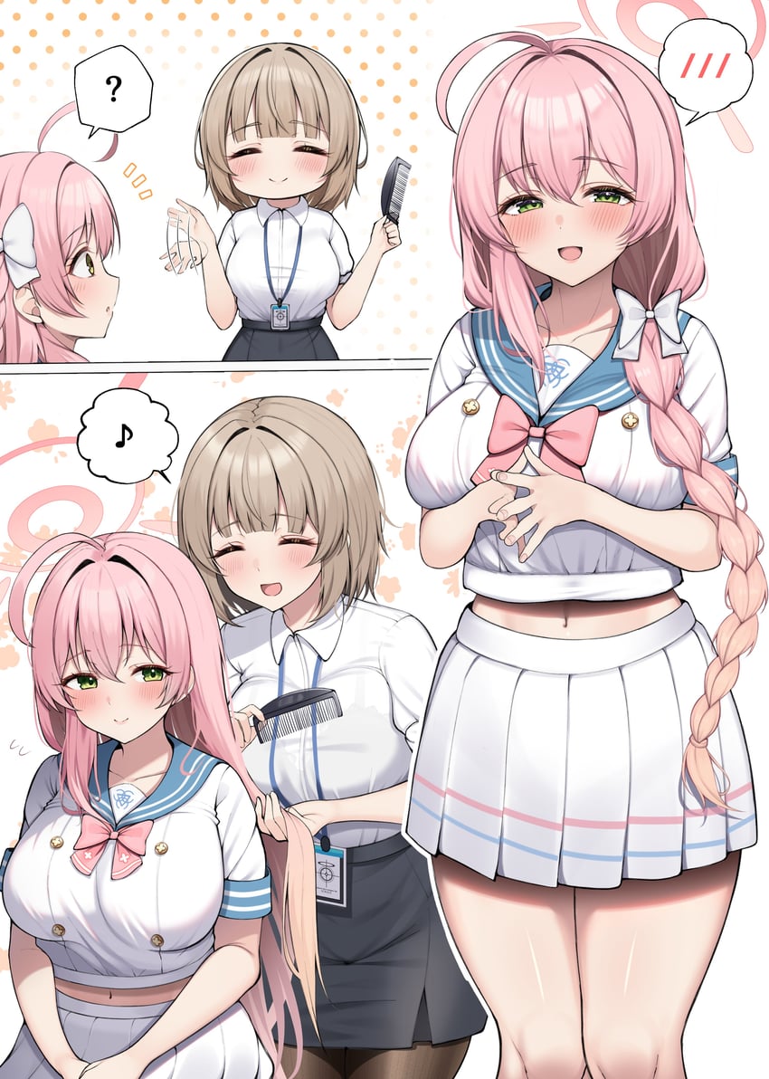 sensei, hanako, and female sensei (blue archive) drawn by suzutarou_gunsou