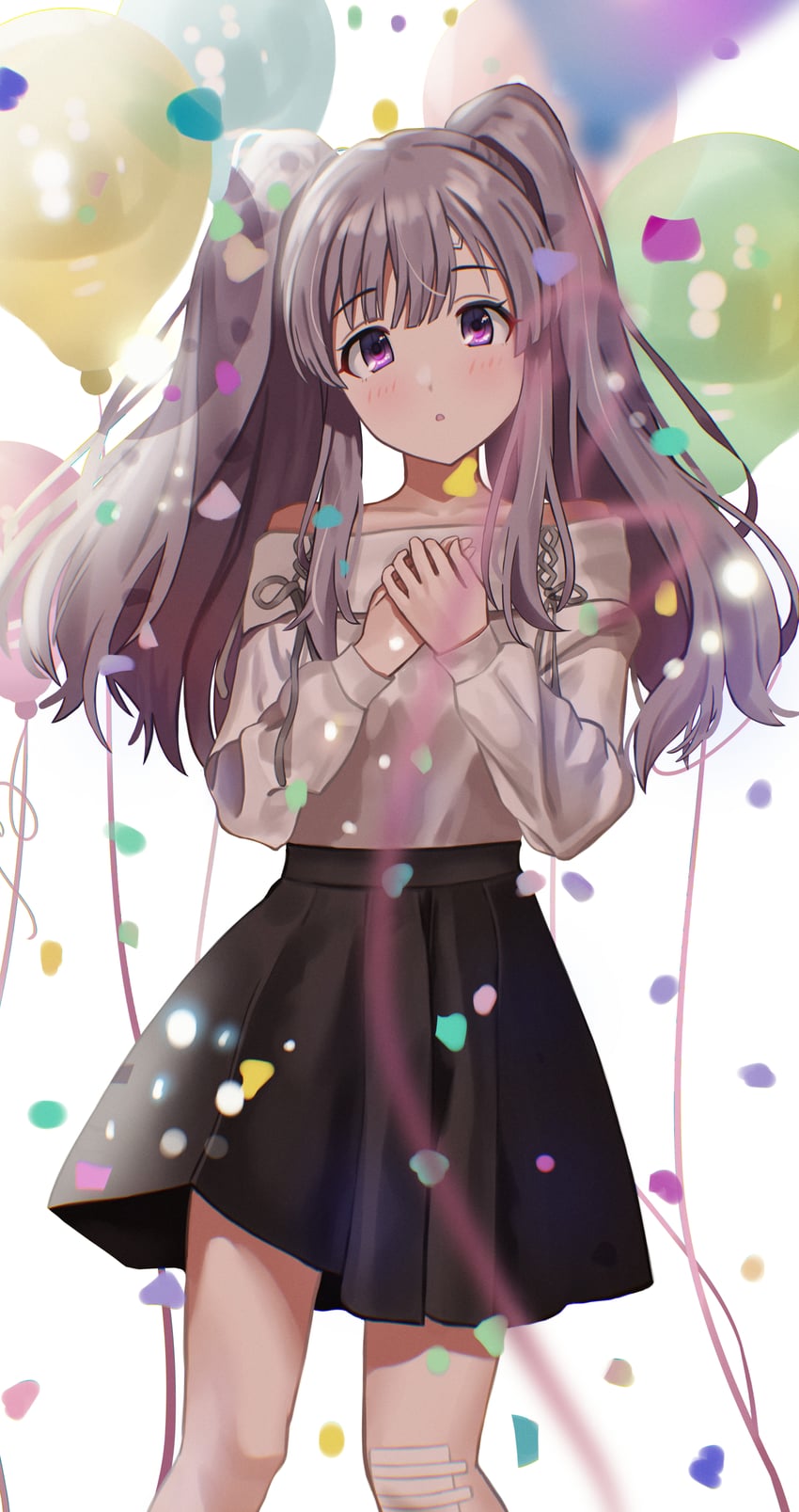 yukoku kiriko (idolmaster and 1 more) drawn by andoplus