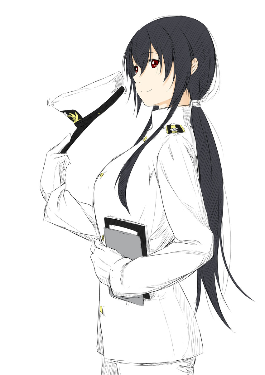 female admiral and tatebayashi sakurako (kantai collection) drawn by niwatazumi