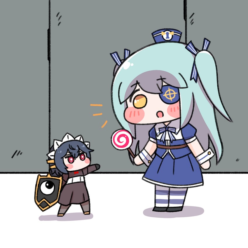 lrl, black wyrm, and mini black wyrm (last origin) drawn by alterkero