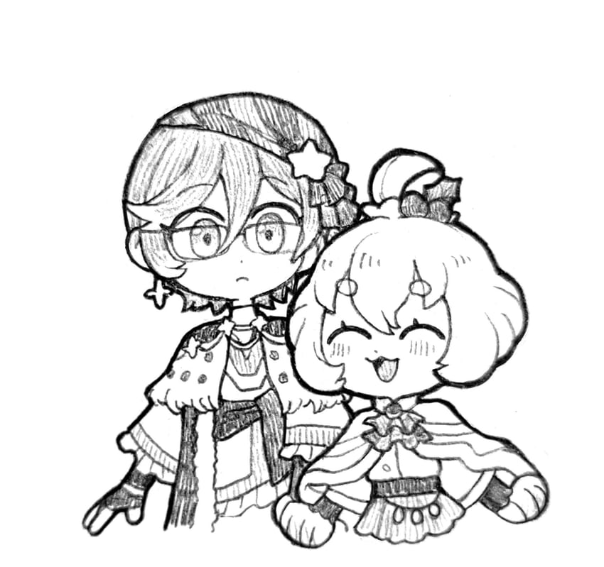 sasame yozuru and sawa sudachi (mahou shoujo madoka magica and 1 more) drawn by cantaurus