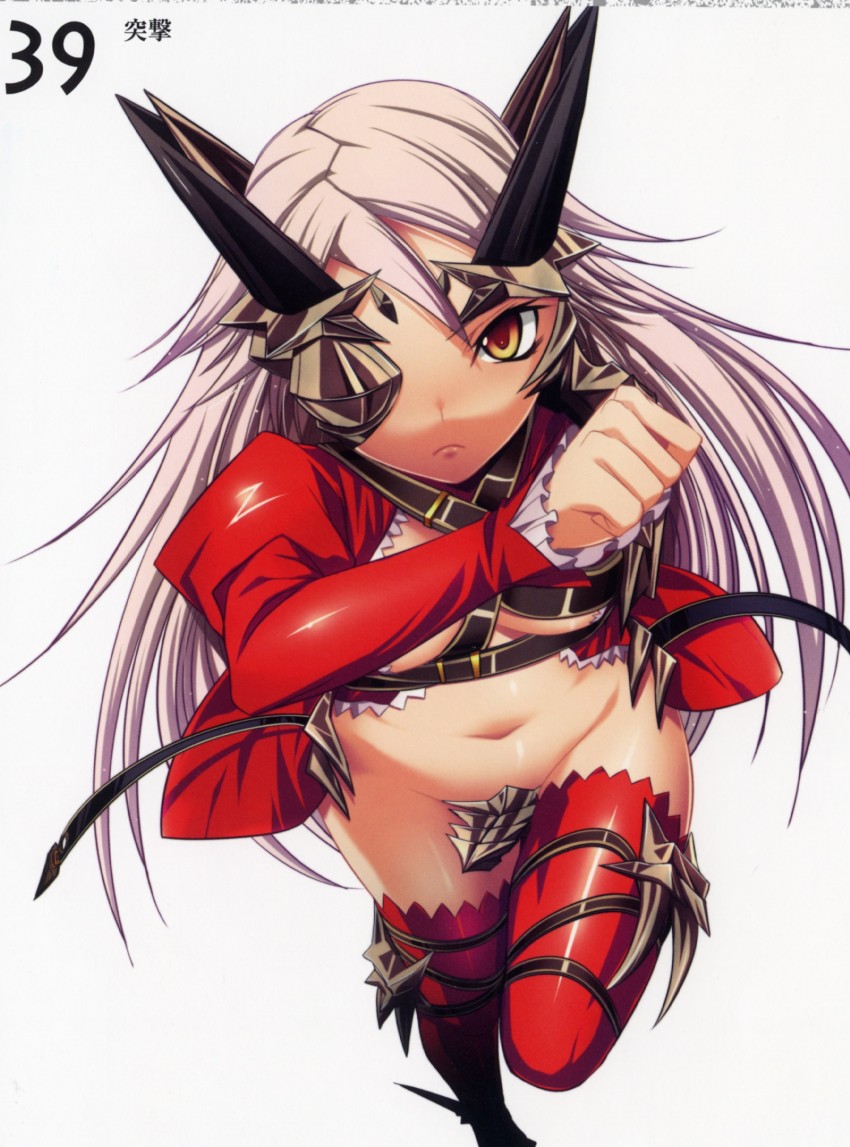 aldra and queen aldra (queen's blade) drawn by kantaka