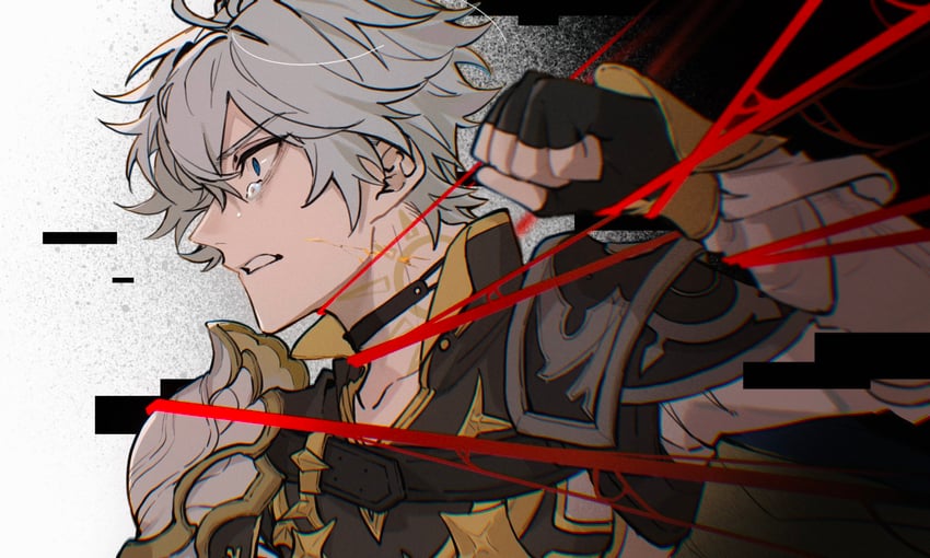 phainon (honkai and 1 more) drawn by oshoyu_(aree9)