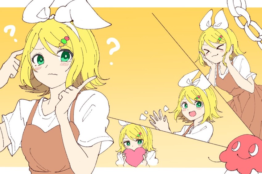 kagamine rin (vocaloid and 1 more) drawn by beruna0612