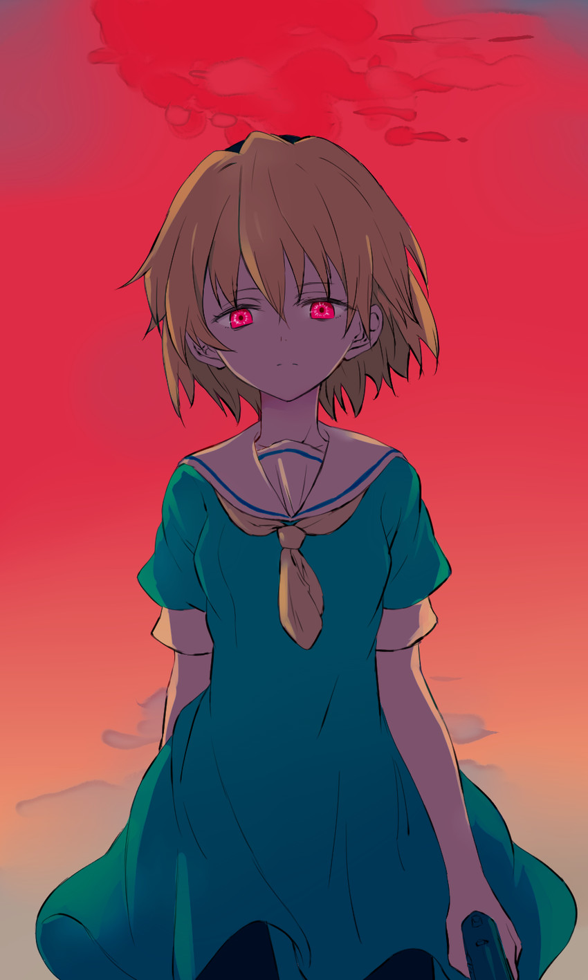 houjou satoko (higurashi no naku koro ni and 1 more) drawn by maromi_(am97)