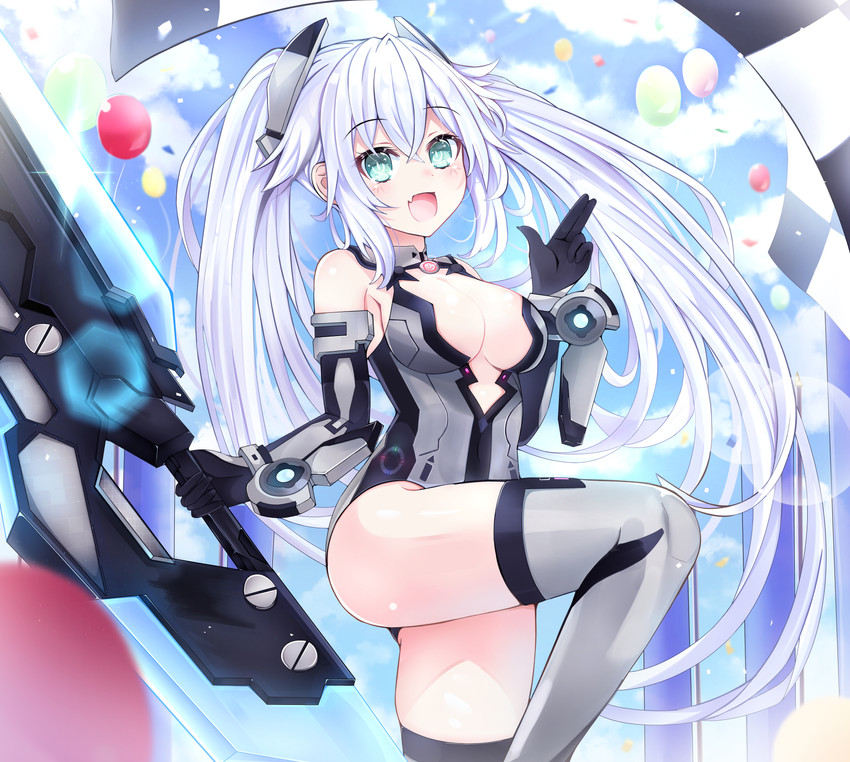 black heart (neptune and 1 more) drawn by giga-tera
