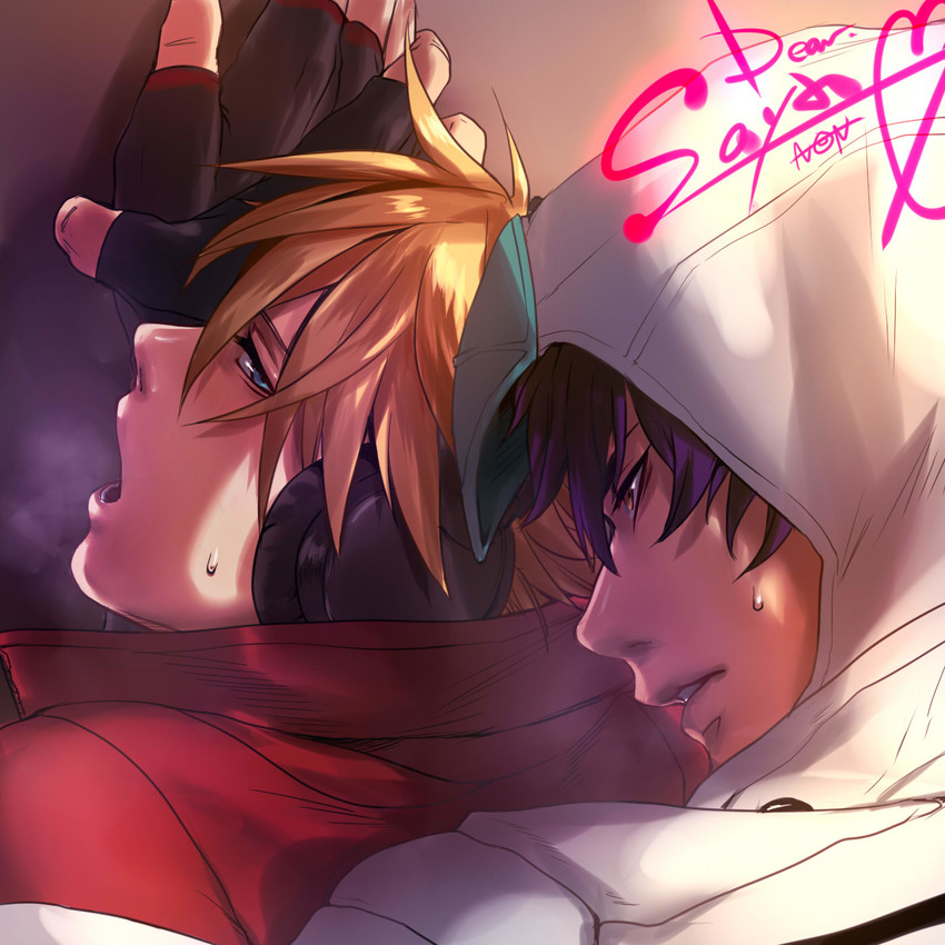 ezreal and talon (league of legends) drawn by non_(nonzile)