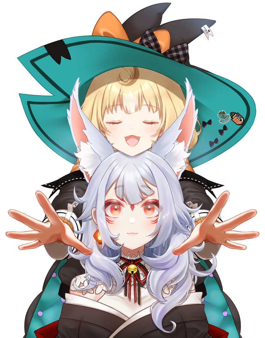 millie parfait and nina kosaka (nijisanji and 1 more) drawn by chiro_mo_ni_yon