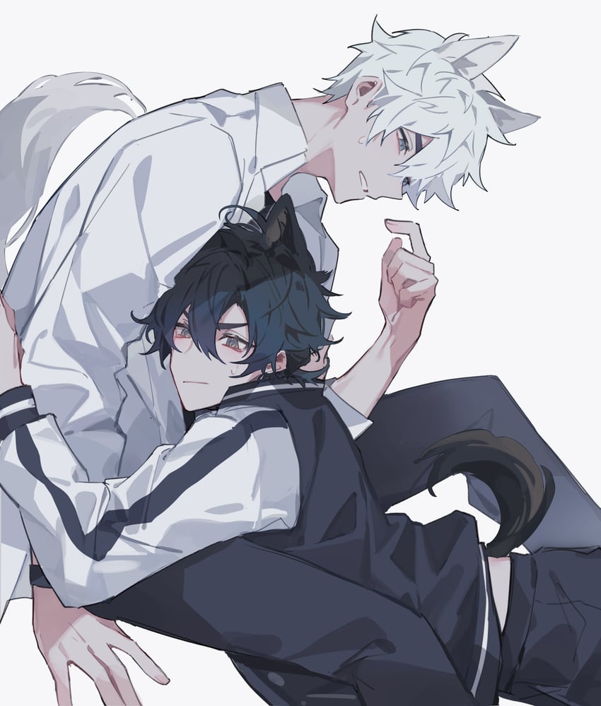 cheng xiaoshi and lu guang (shiguang dailiren) drawn by yusa_(yusa0751)