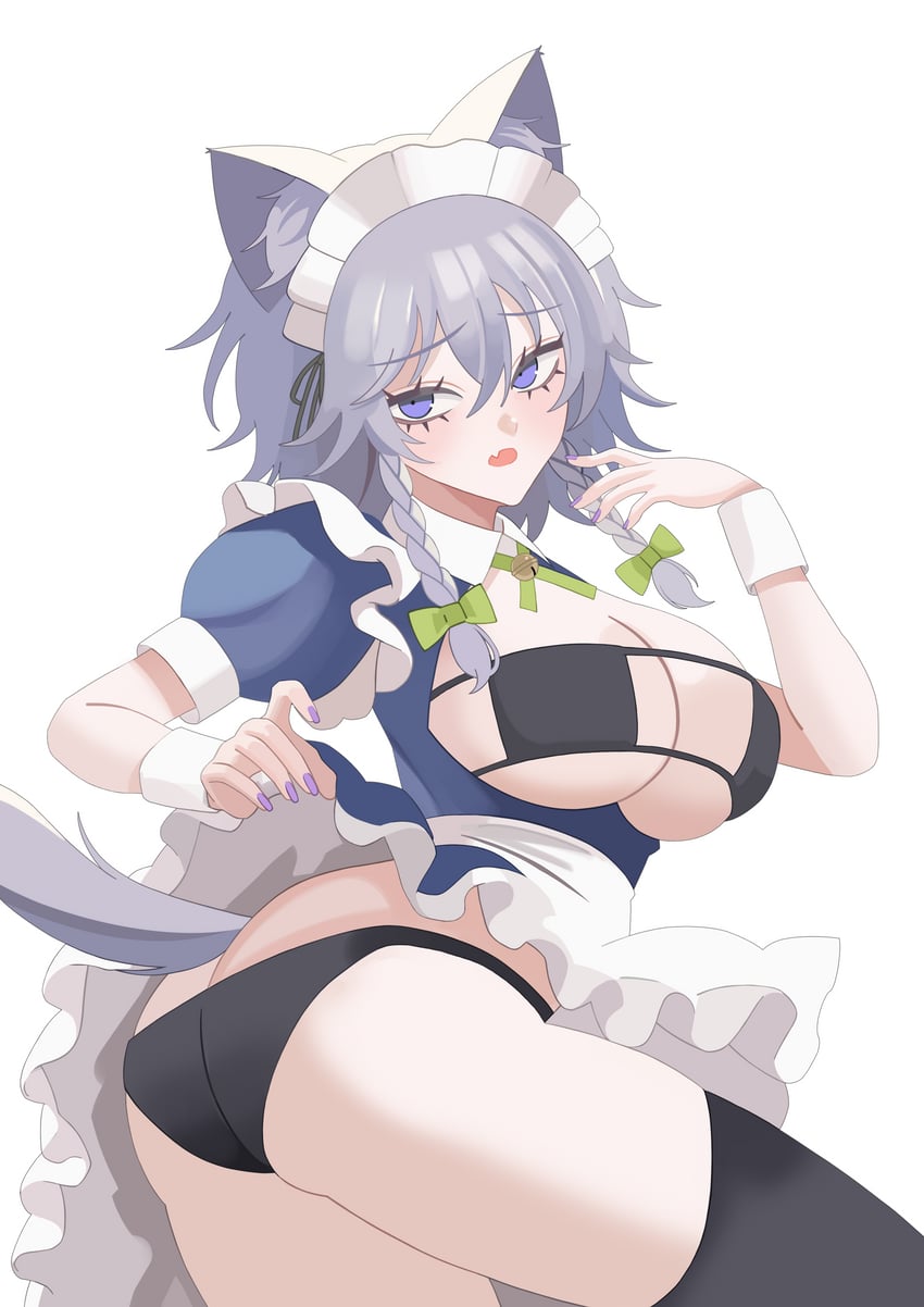 izayoi sakuya (touhou) drawn by oshimai