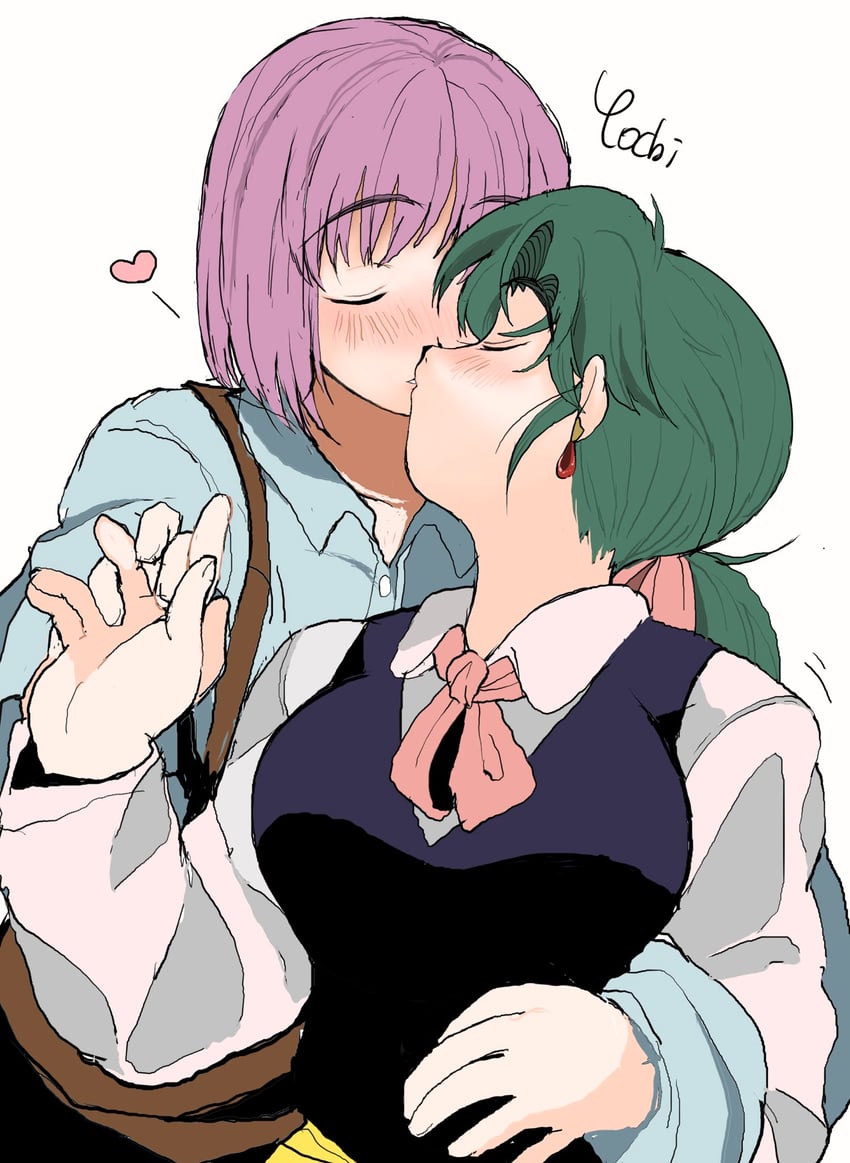hatsuseno alpha and takatsu kokone (yokohama kaidashi kikou) drawn by kagaya_(oshiriudon)