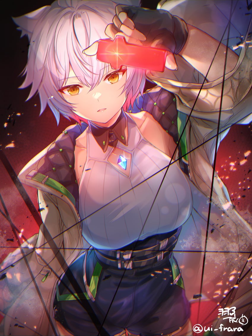 na'el (xenoblade chronicles and 2 more) drawn by ui_frara