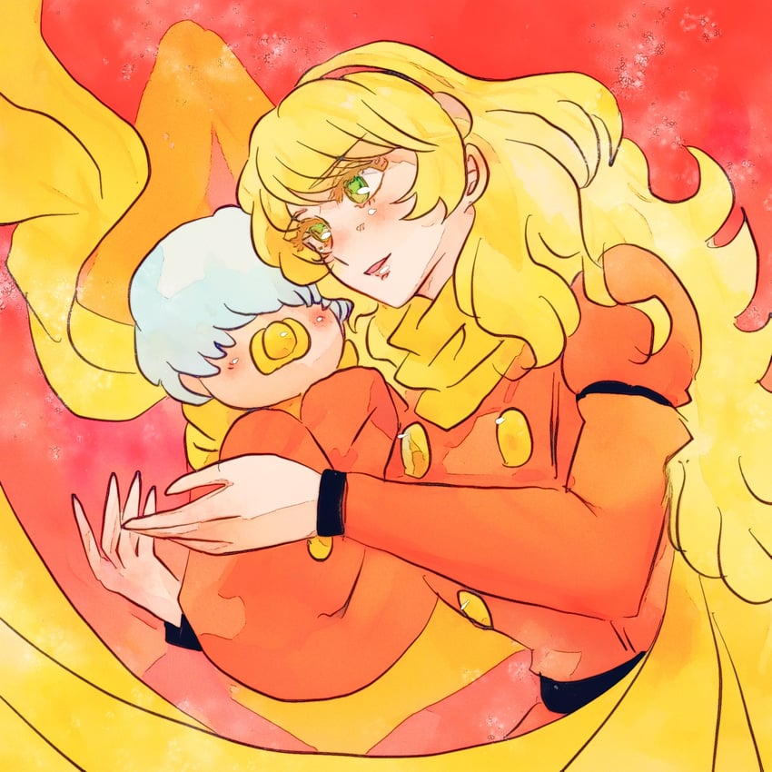 francoise arnoul and ivan whisky (cyborg 009) drawn by sariokisu