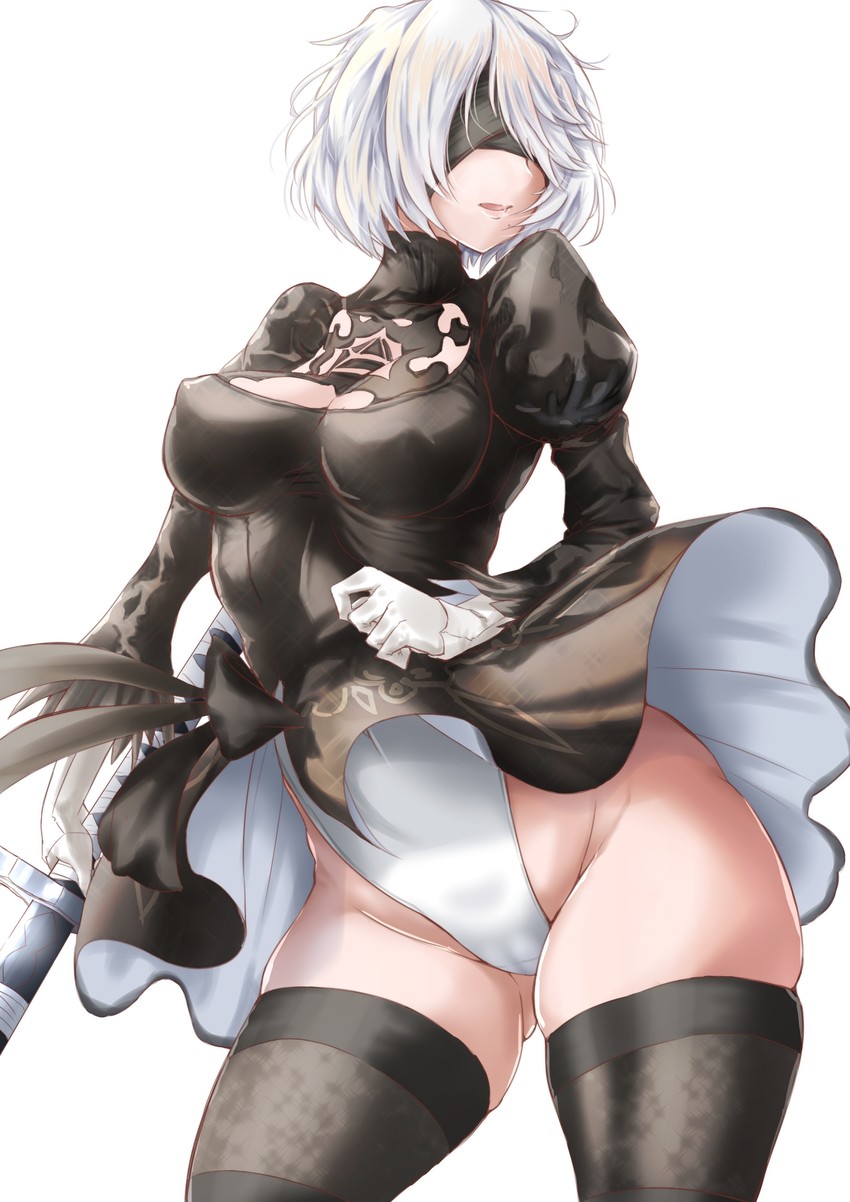 2b (nier and 1 more) drawn by tomako_(tatihitoe)