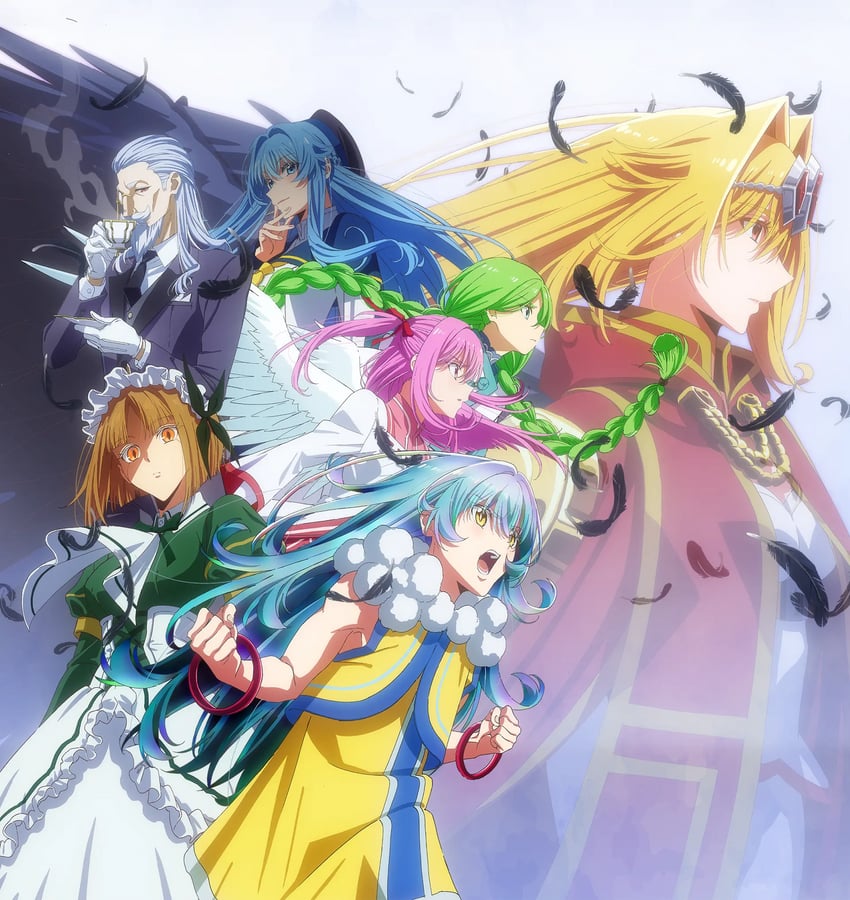 ruphas mafahl, dina, aries, virgo, libra, and 2 more (yasei no last boss ga arawareta)