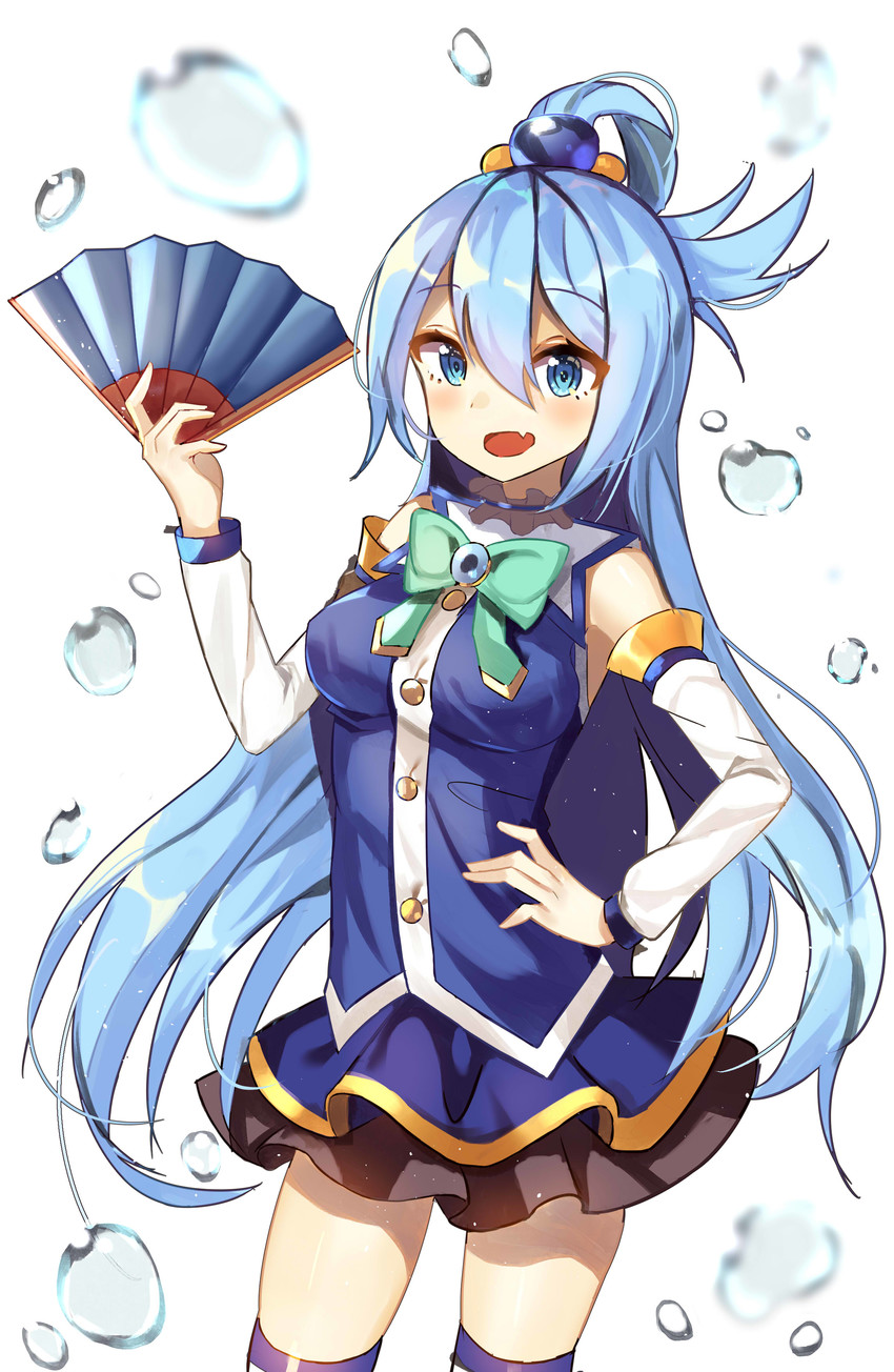 aqua (kono subarashii sekai ni shukufuku wo!) drawn by roy0621
