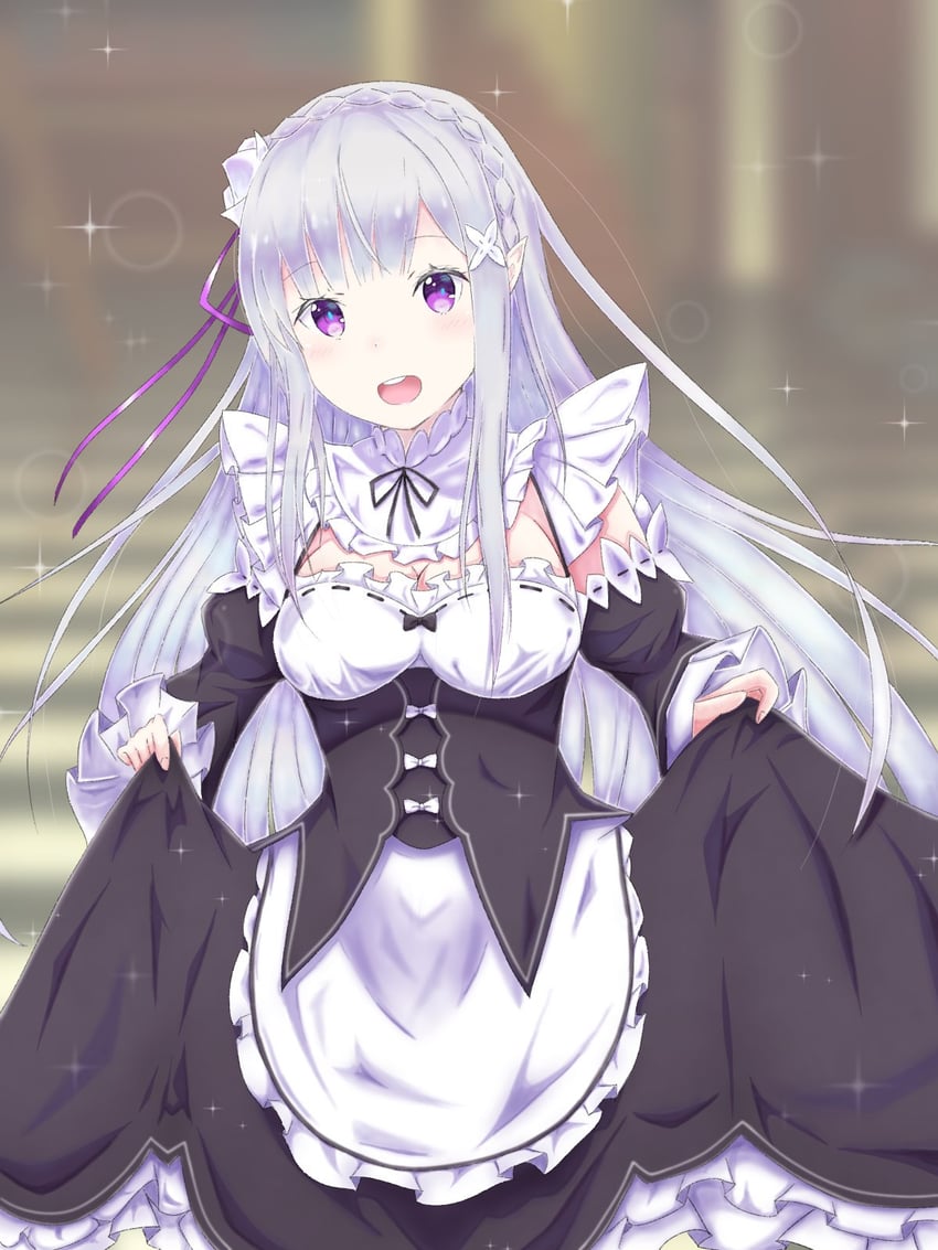 emilia (re:zero kara hajimeru isekai seikatsu) drawn by kaedemarine