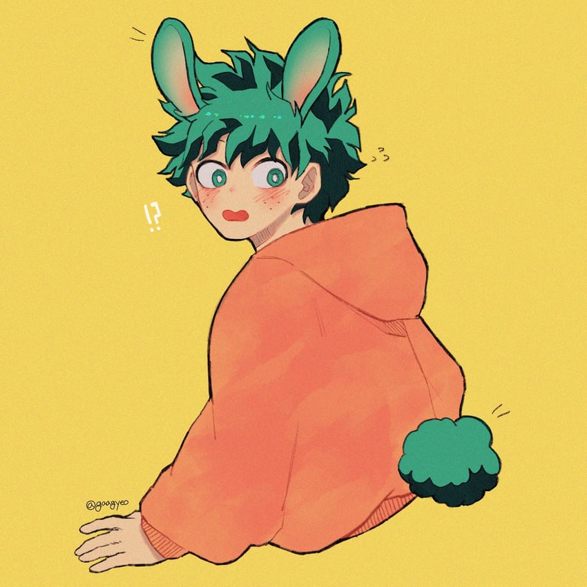midoriya izuku (boku no hero academia) drawn by gaagyeo