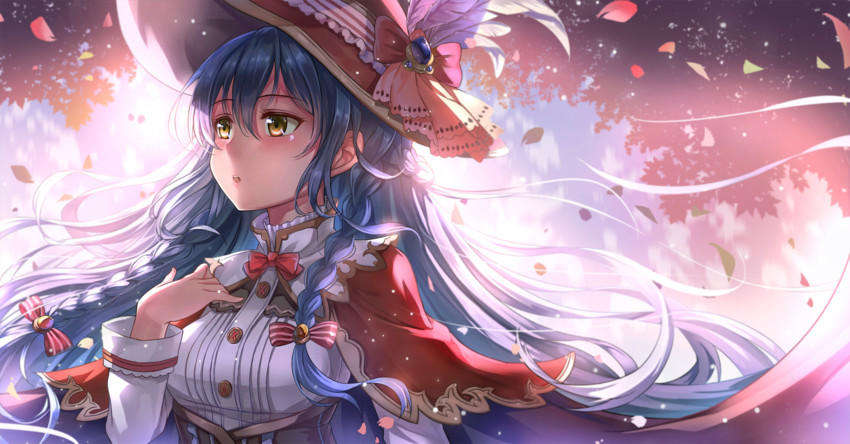 sonoda umi (love live! and 1 more) drawn by miazi