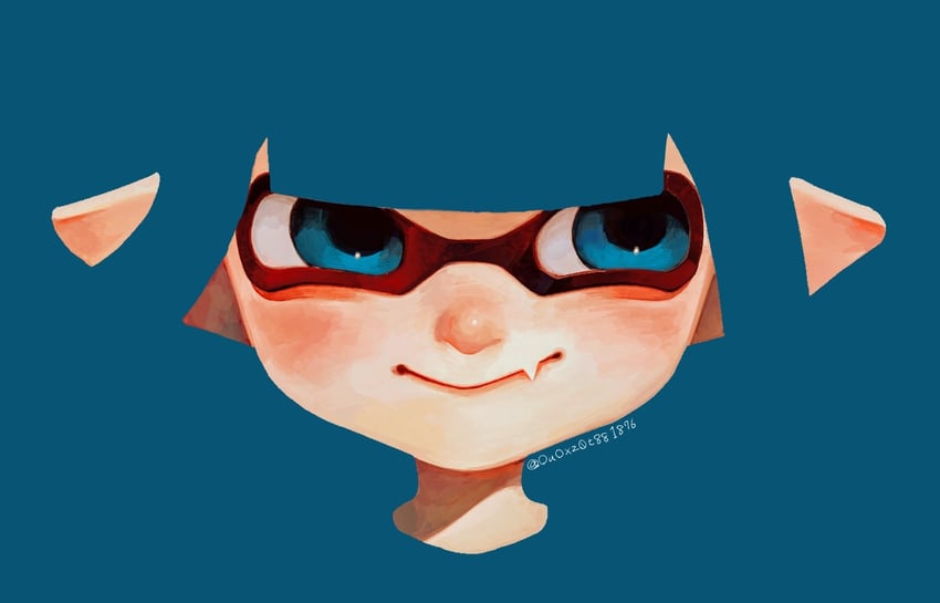 inkling player character and inkling girl (splatoon) drawn by ouoxz0t881876