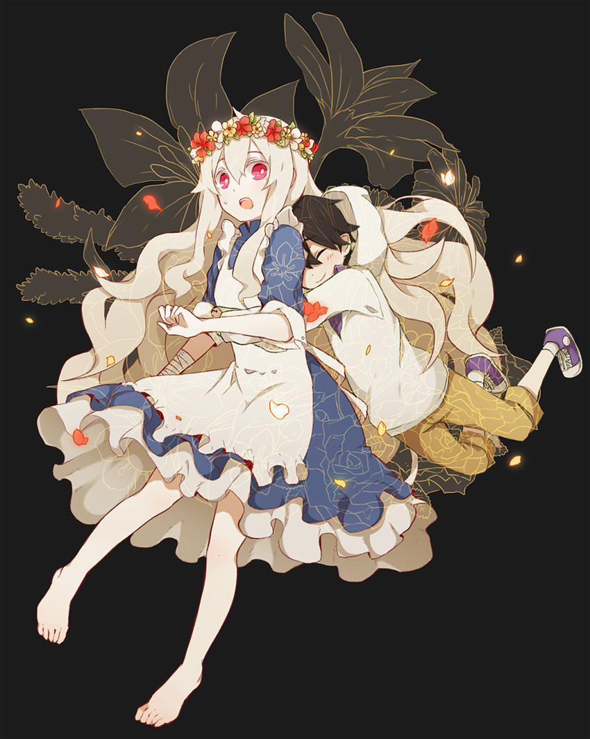 kozakura marry and seto kousuke (kagerou project) drawn by uviski