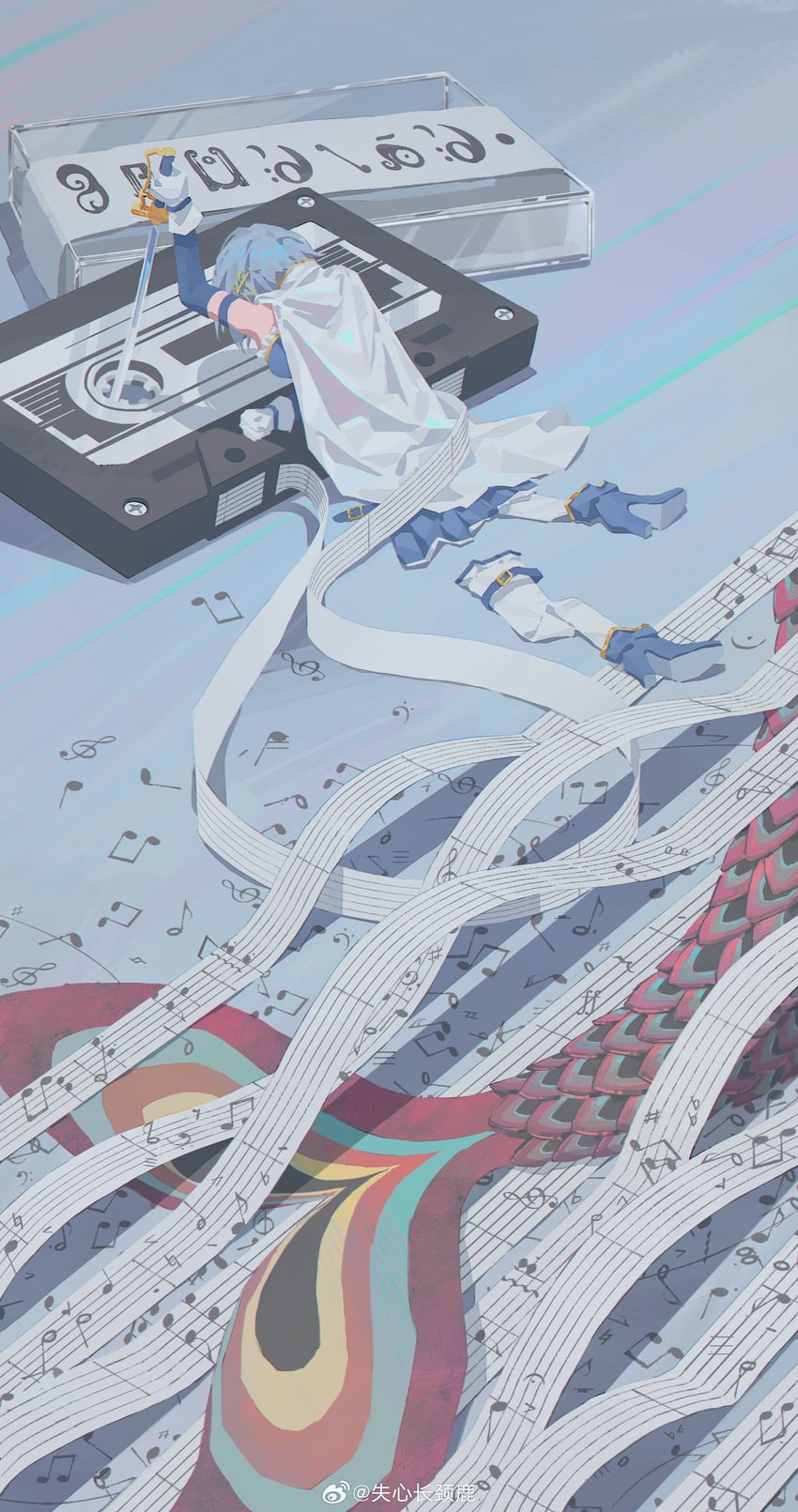 miki sayaka and oktavia von seckendorff (mahou shoujo madoka magica) drawn by shixin_changjinglu