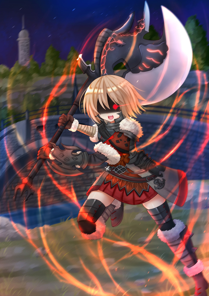 warrior of light, blanc, and warrior (final fantasy and 2 more) drawn by kazenokaze