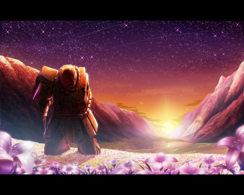 zaku ii and zaku ii f2 (gundam) drawn by edo_tatsuki