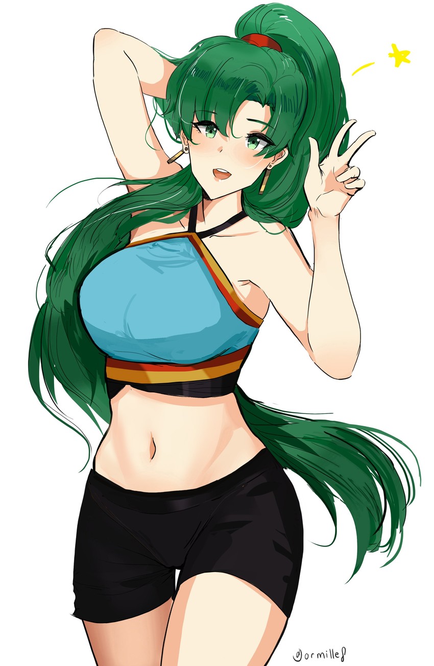 lyn (fire emblem and 3 more) drawn by ormille