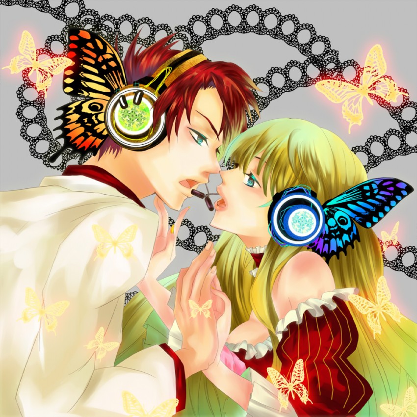 beatrice and ushiromiya battler (vocaloid and 2 more) drawn by dyun