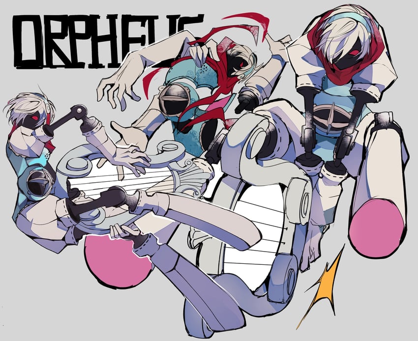 orpheus (persona and 1 more) drawn by teketeke_(tasutekete)