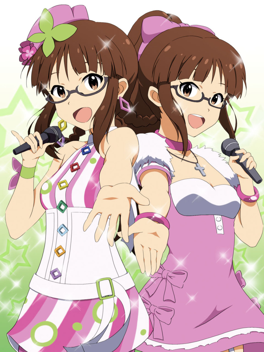 akizuki ritsuko (idolmaster and 1 more) drawn by travesters
