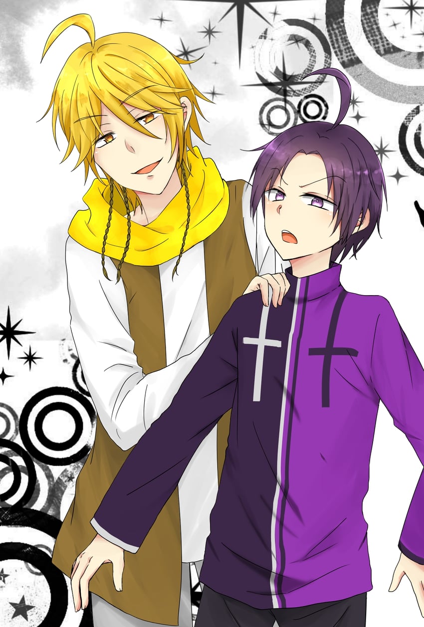 alicein mikuni and alicein misono (servamp) drawn by belphegor-1222