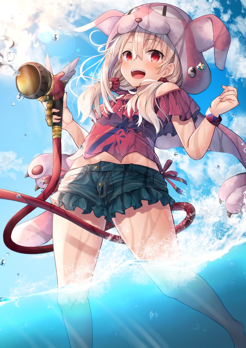 illyasviel von einzbern and magical ruby (fate and 1 more) drawn by yuzuzukushi