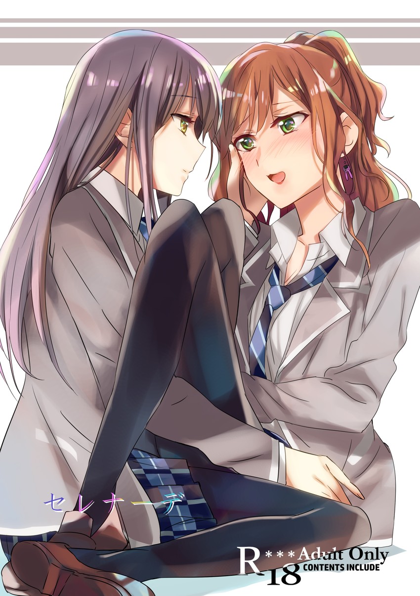 imai lisa and minato yukina (bang dream!) drawn by hareta