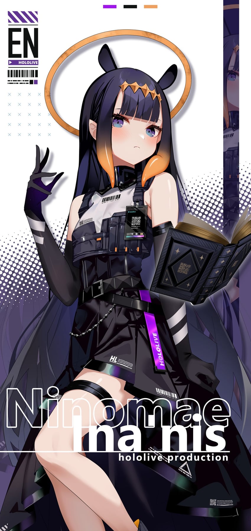 ninomae ina'nis (hololive and 1 more) drawn by ishihara_(kuniyoshi)