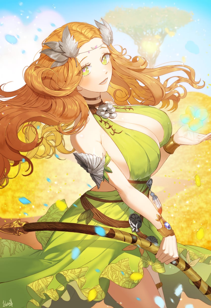 nophica (final fantasy and 1 more) drawn by buljumeok_ishutal