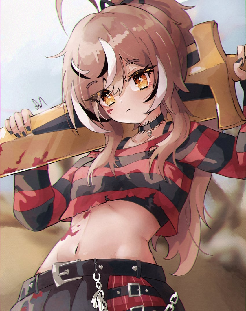 nanashi mumei (hololive and 1 more) drawn by ddrawins