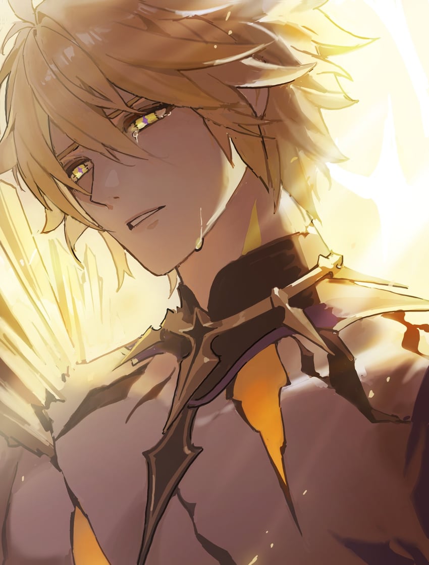phainon (honkai and 1 more) drawn by saber_beam