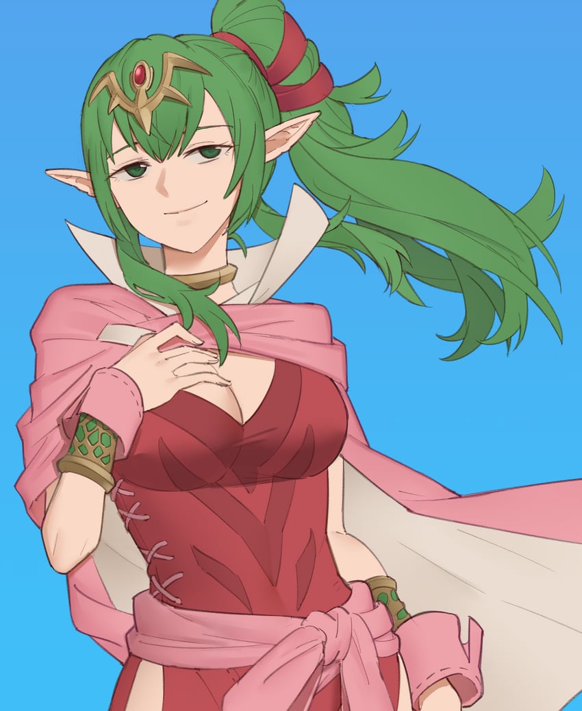 tiki (fire emblem and 1 more) drawn by ebinku