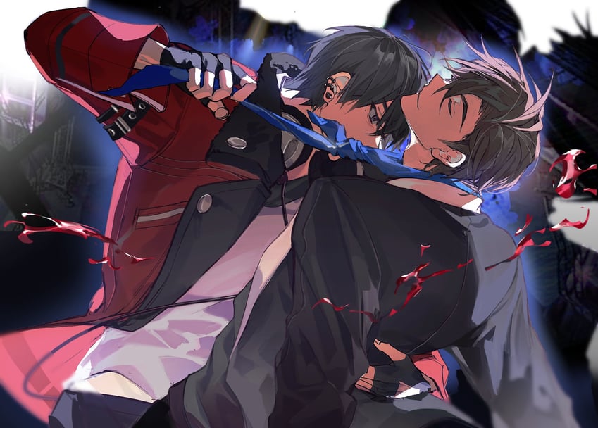 han do-yoon and lee gyu-hyuk (buried stars) drawn by ameinu
