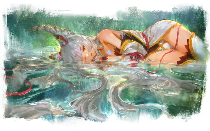 nia (xenoblade chronicles and 1 more) drawn by daible